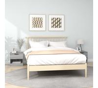 vidaXL Bedside Cabinets 2 pcs Grey Sonoma Engineered Wood
