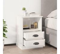 (high gloss white, 2 pcs) vidaXL Bedside Cabinets Side Table Nightstand Bedroom Bed Cabinet Bed Table