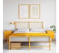 Bedside Cabinet Bedroom Nightstand Bed Side Table Bed Cabinet Steel vidaXL