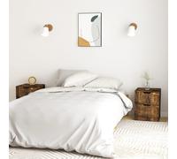 vidaXL Bedside Cabinets 2 pcs Smoked Oak 40x40x50 cm Engineered Wood, Brown