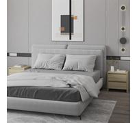 vidaXL Bedside Cabinets 2 pcs Sonoma Oak 45x34.5x44.5 cm Engineered Wood