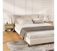 Vidaxl Bedside Cabinets 2 Pcs Sonoma Oak 45X34X44 Cm Engineered Wood