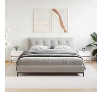 vidaXL Bedside Cabinets 2 pcs White 40x31x35.5 cm Solid Wood Pine