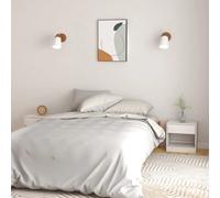 Vidaxl Bedside Cabinets 2 Pcs White 40X31X40 Cm Solid Pinewood, White