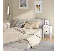 Vidaxl Bedside Cabinets 2 Pcs White 40X35X61.5 Cm Solid Wood Pine