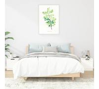 vidaXL Bedside Cabinets 2 pcs White 40x39x40 cm