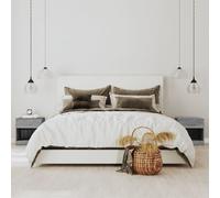 2x Bedside Cabinets with Drawer Nightstand Bedroom Table Multi Colours vidaXL