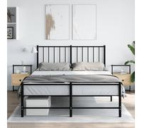 vidaXL Bedside Cabinets Wall-mounted 2 pcs Sonoma Oak 35x30x51 cm Engineered Wood