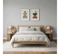 vidaXL Bedside Table 2 pcs Artisan Oak 48 x 49 x 65 cm Engineered Wood