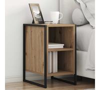 vidaXL Bedside Table 2 pcs Artisian Oak 39.5 x 30 x 50 cm