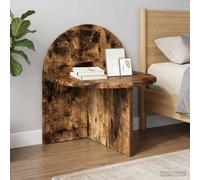 vidaXL Bedside Table 2 pcs Smoked Oak 40 x 35.5 x 45.5 cm