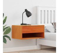vidaXL Bedside Table 2 pcs Wax Brown 50 x 32.5 x 24 cm Solid pine wood