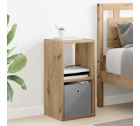vidaXL Bedside Table Artisan Oak 30.5 x 27 x 59.5 cm Engineered Wood