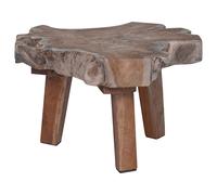vidaXL Bedside Table Brown 40 x 40 x 25 cm Solid Reclaim Wood, Bedroom Essential
