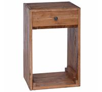 vidaXL Bedside Table Brown 63 x 30 x 79 cm Solid Mahogany Wood, A Timeless Mahog