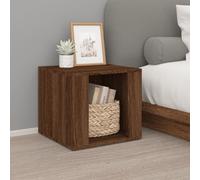 Bedside Table Engineered Wood Nightstand Side End Table Multi Colours vidaXL