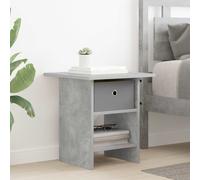 vidaXL Bedside Table Concrete Grey 41 x 40 x 45 cm Engineered Wood