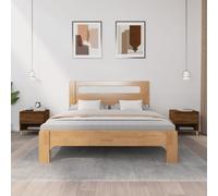vidaXL Bedside Tables 2 pcs Brown Oak 50x46x50 Engineered Wood