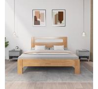 vidaXL Bedside Tables 2 pcs Grey Sonoma 50x46x50 Engineered Wood