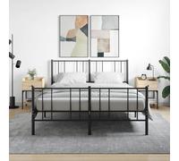 vidaXL Bedside Tables 2 pcs Sonoma Oak 40.5x31x60 cm Engineered Wood