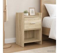 VidaXL Bedside Tables 2 Pcs Sonoma Oak 40 X 30 X 60 Cm Engineered Wood