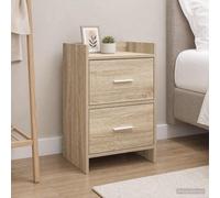 VidaXL Bedside Tables 2 Pcs Sonoma Oak 40 X 30 X 60 Cm Engineered Wood