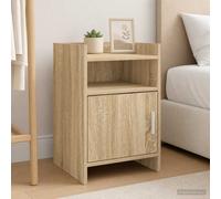 VidaXL Bedside Tables 2 Pcs Sonoma Oak 40 X 36 X 60 Cm Engineered Wood