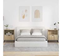 vidaXL Bedside Tables 2 pcs Sonoma oak 49 x 36 x 61 cm Engineered wood