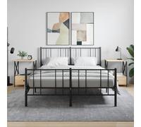 Vidaxl Bedside Tables 2 Pcs Sonoma Oak 50X41X65 Cm Engineered Wood, Brown