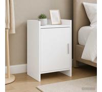 VidaXL Bedside Tables 2 Pcs White 40 X 30 X 60 Cm Engineered Wood