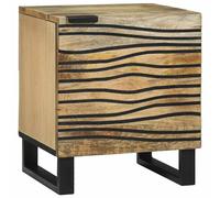 vidaXL Bedside Tables Brown and Black 40 x 33 x 46 cm
