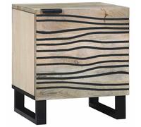 vidaXL Bedside Tables Natural 40 x 33 x 46 cm Solid mango wood
