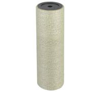 vidaXL Cat Scratching Post 8x25cm 10mm Beige Kitten Scratch Pole Stand Tree