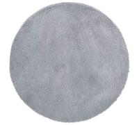 vidaXL Shaggy Rug High Pile NAVARRA Light Grey 240x240 cm Polyester