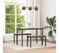 vidaXL Bench Artisian Oak 80 x 35 x 45 cm Engineered Wood