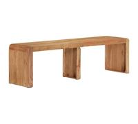vidaXL Bench Hall Dining Bench Seating Wooden Bench Chair Solid Wood Acacia