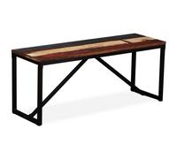 vidaXL Bench Solid Reclaimed Wood 110x35x45 cm NEW