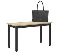 vidaXL Bench Sonoma 80 x 35 x 45 cm Engineered Wood, Living Room, Rectangular, Modern, Durable, Seating Solutions for Comfort, Style, Functionality, and Contemporary Design