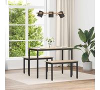 vidaXL Bench Sonoma 80 x 35 x 45 cm Engineered Wood, Living Room, Rectangular, Modern, Durable, Seating Solutions for Comfort, Style, Functionality, and Contemporary Design