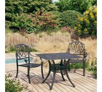 Biatro Set Cast Aluminium Garden Furniture 3/5 Piece Multi Colours vidaXL