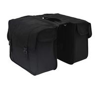 vidaXL Bicycle Bag Black 40 x 18.5 x 35 cm Polyester