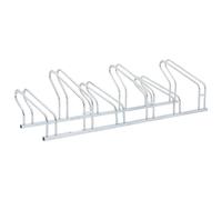 vidaXL Bicycle Stand for 6 Bikes Floor Freestanding Galvanised Steel