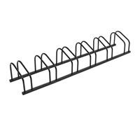 vidaXL Bike Rack for 6 Bikes Black Steel