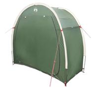 vidaXL Waterproof Camping Bike Storage Tent in Green | Tough Zipper Closure, Breathable Fabric, and Wind-Resistant Design for Outdoor use. Perfect shelter for Your Cycling Gear.