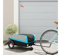 Bike Cargo Trailer Bike Cart Bicycle Cargo Trailer Bike Wagon Iron vidaXL