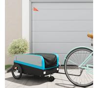 Bike Cargo Trailer Bike Cart Bicycle Cargo Trailer Bike Wagon Iron vidaXL
