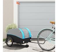 Bike Cargo Trailer Bike Cart Bicycle Cargo Trailer Bike Wagon Iron vidaXL