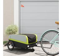 Bike Cargo Trailer Bike Cart Bicycle Cargo Trailer Bike Wagon Iron vidaXL