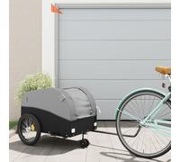 Bike Cargo Trailer Bike Cart Bicycle Cargo Trailer Bike Wagon Iron vidaXL