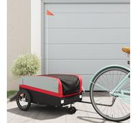 Bike Cargo Trailer Bike Cart Bicycle Cargo Trailer Bike Wagon Iron vidaXL